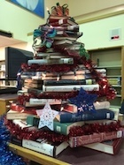What kind of tree is in the Dimond Library? A book tree, of course!