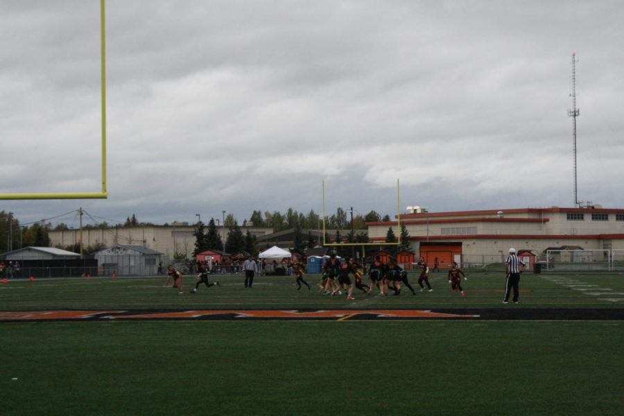 Dimond Flag Football in action